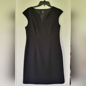 Mossimo Black Midi Cocktail Style Dress Size 10